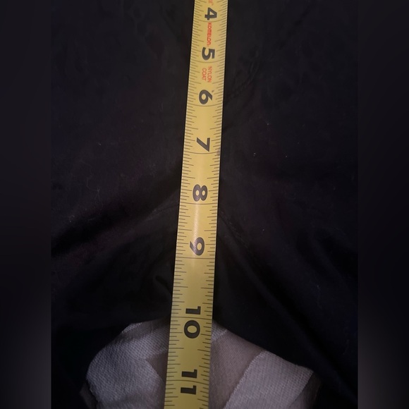 Ann Taylor Jeans Women Size 6 Tall Black Cheetah Modern Fit Slim Leg NWT - Picture 4 of 13